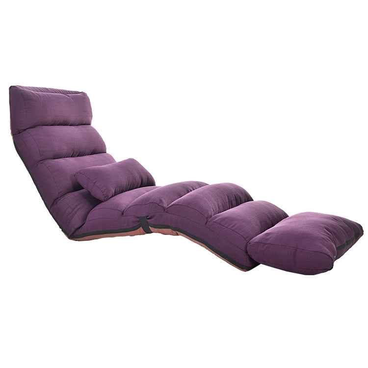 C1 Lazy Couch Tatami Foldable Single Recliner Bay Window Creative Leisure Floor Chair, Size:205x56x20cm, 205x56x20cm (Red), 205x56x20cm (Purple), 205x56x20cm (Lake Blue), 205x56x20cm (Khaki), 205x56x20cm (Green), 205x56x20cm (Dark Coffee)