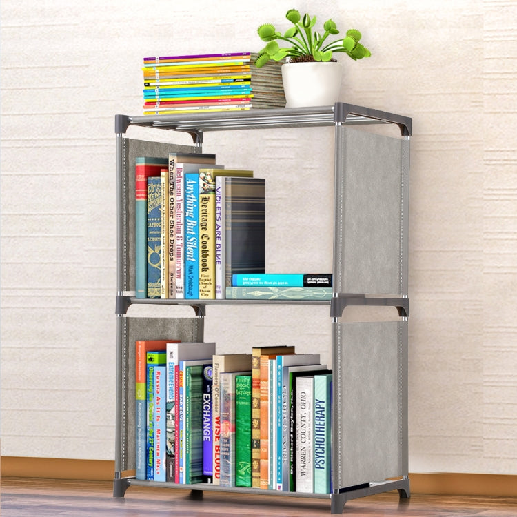 Plastic Steel Tube Multifunctional Combination Holder Student Books Shelf Floor Storage Rack