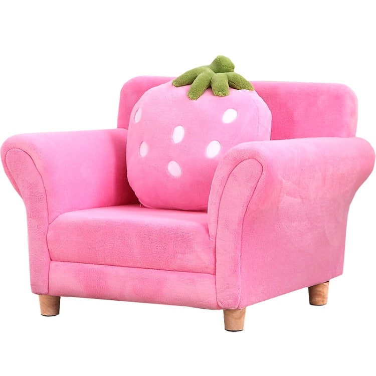 Fashion Children Sofa Cute Cartoon Cloth Art Strawberry Princess Sofa